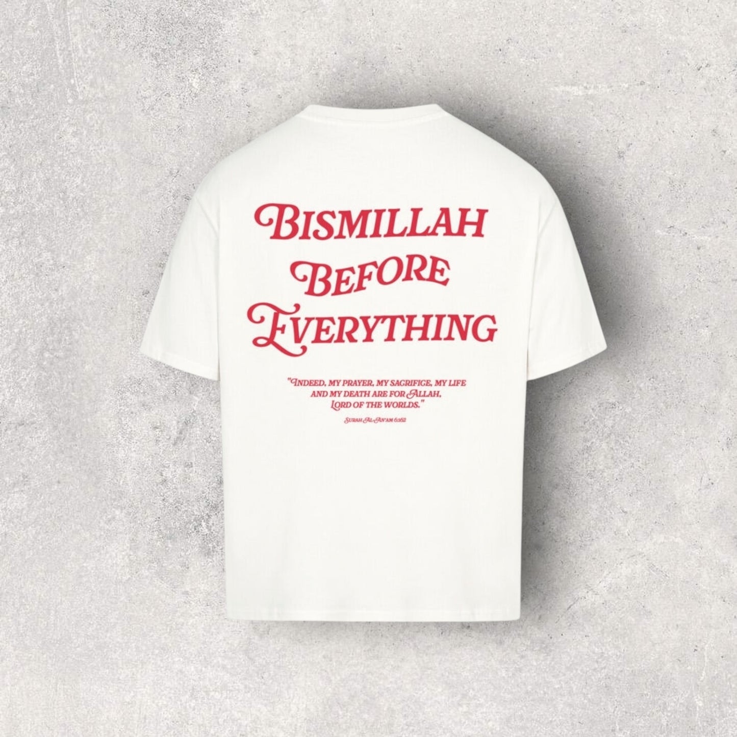 Bismillah Before Everything Oversized Shirt