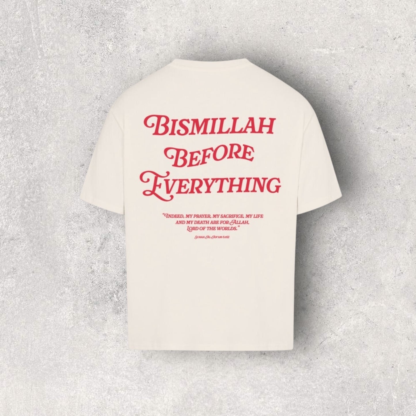 Bismillah Before Everything Oversized Shirt