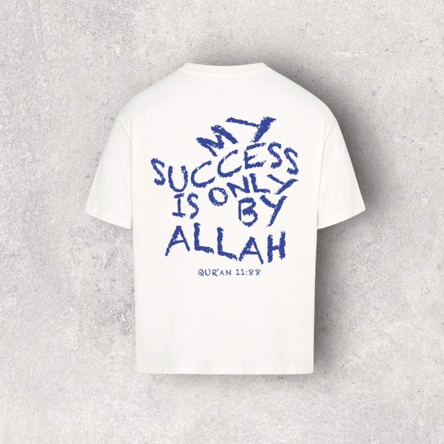 My Success is only by Allah Oversized Shirt