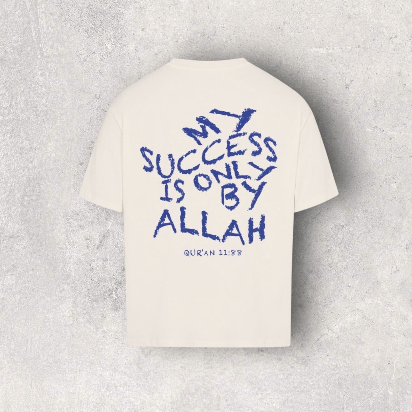 My Success is only by Allah Oversized Shirt