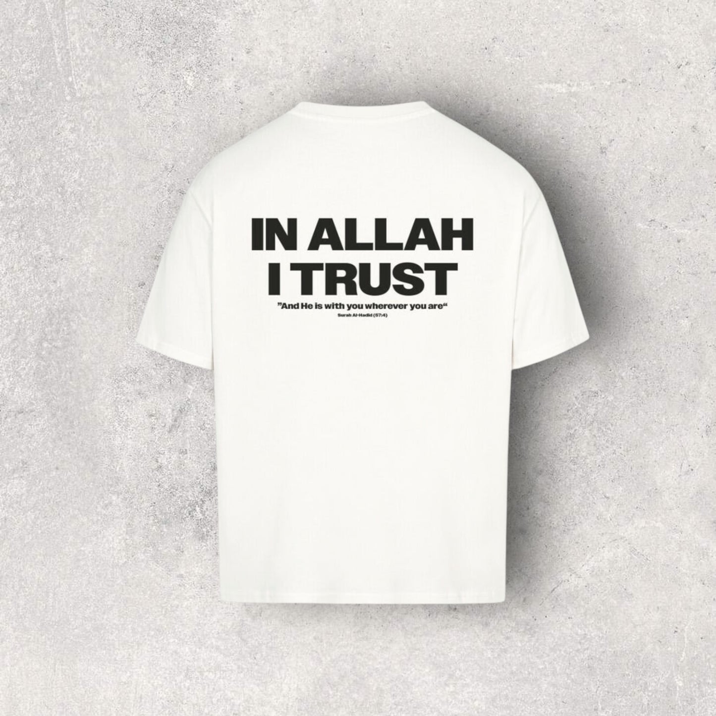 In Allah I Trust Oversized Shirt