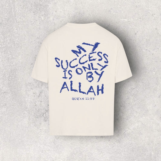 My Success is only by Allah Oversized Shirt
