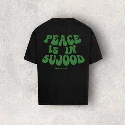 Peace is in Sujood Oversized Shirt
