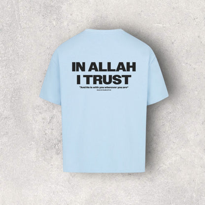 In Allah I Trust Oversized Shirt