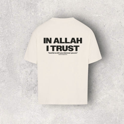 In Allah I Trust Oversized Shirt