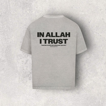 In Allah I Trust Oversized Shirt